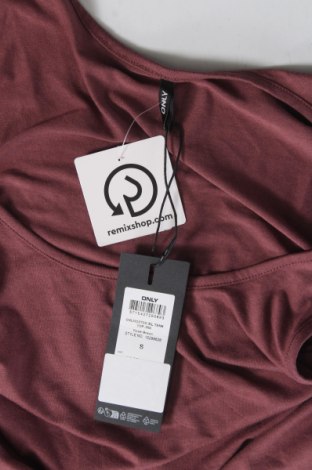 Γυναικείο αμάνικο μπλουζάκι ONLY, Μέγεθος S, Χρώμα Κόκκινο, Τιμή 13,92 €