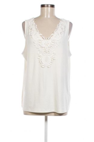 Γυναικείο αμάνικο μπλουζάκι ONLY, Μέγεθος 3XL, Χρώμα Λευκό, Τιμή 11,83 €