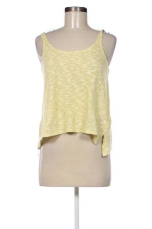 Γυναικείο αμάνικο μπλουζάκι Pull&Bear, Μέγεθος M, Χρώμα Κίτρινο, Τιμή 3,38 €
