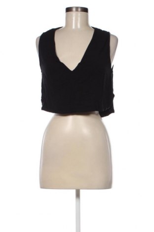 Γυναικείο αμάνικο μπλουζάκι Pull&Bear, Μέγεθος M, Χρώμα Μαύρο, Τιμή 3,38 €