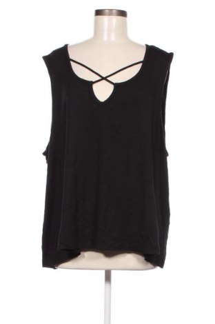 Γυναικείο αμάνικο μπλουζάκι Rebel, Μέγεθος 3XL, Χρώμα Μαύρο, Τιμή 7,92 €