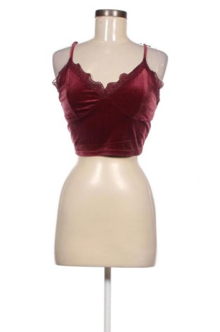 Γυναικείο αμάνικο μπλουζάκι Tally Weijl, Μέγεθος L, Χρώμα Κόκκινο, Τιμή 4,87 €