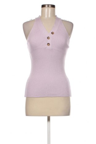 Γυναικείο αμάνικο μπλουζάκι Trendyol, Μέγεθος L, Χρώμα Βιολετί, Τιμή 6,13 €