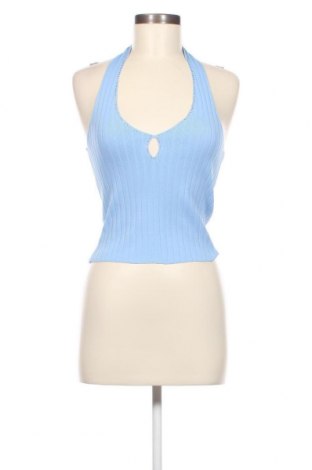 Γυναικείο αμάνικο μπλουζάκι Trendyol, Μέγεθος M, Χρώμα Μπλέ, Τιμή 8,52 €