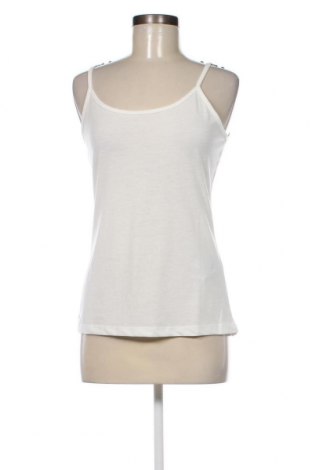Γυναικείο αμάνικο μπλουζάκι Vero Moda, Μέγεθος M, Χρώμα Εκρού, Τιμή 5,71 €