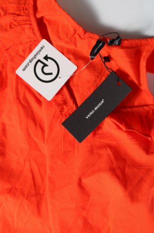 Γυναικείο αμάνικο μπλουζάκι Vero Moda, Μέγεθος XS, Χρώμα Πορτοκαλί, Τιμή 4,18 €