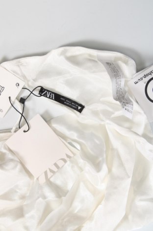 Γυναικείο αμάνικο μπλουζάκι Zara, Μέγεθος L, Χρώμα Λευκό, Τιμή 5,09 €