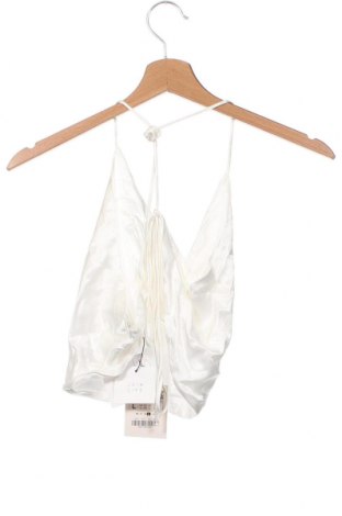 Γυναικείο αμάνικο μπλουζάκι Zara, Μέγεθος L, Χρώμα Λευκό, Τιμή 5,09 €