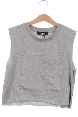 Γυναικείο αμάνικο μπλουζάκι Zign, Μέγεθος S, Χρώμα Γκρί, Τιμή 5,23 €