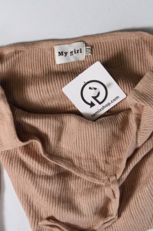 Γυναικείο πουλόβερ, Μέγεθος XS, Χρώμα  Μπέζ, Τιμή 3,23 €