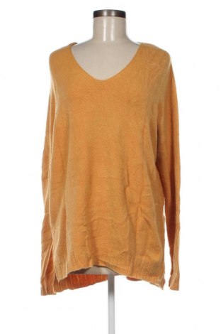 Дамски пуловер, Размер L, Цвят Жълт, Цена 7,54 лв.