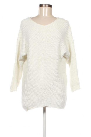 Дамски пуловер, Размер XL, Цвят Бял, Цена 10,15 лв.