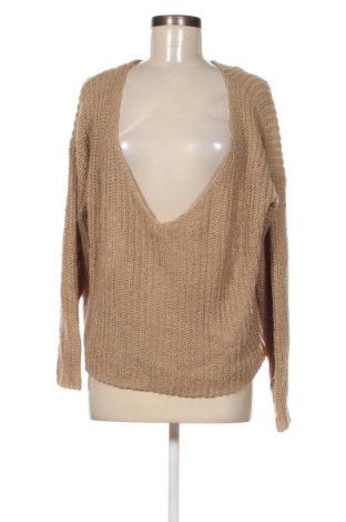 Дамски пуловер, Размер XXL, Цвят Бежов, Цена 8,70 лв.
