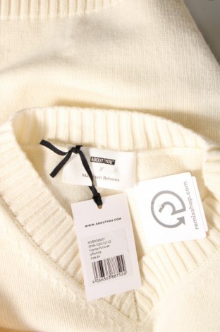 Γυναικείο πουλόβερ ABOUT YOU x Marie von Behrens, Μέγεθος XS, Χρώμα Εκρού, Τιμή 49,23 €