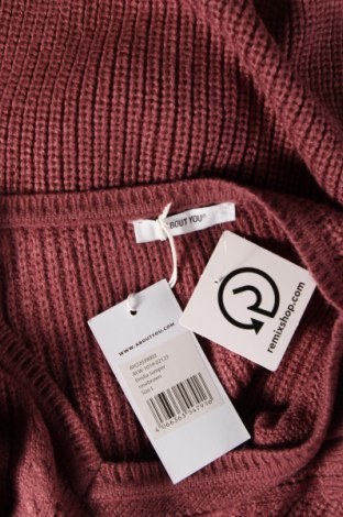 Дамски пуловер About You, Размер L, Цвят Розов, Цена 13,50 лв.