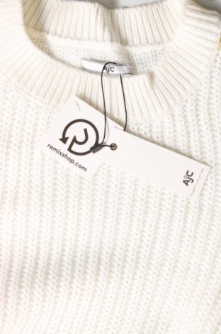 Γυναικείο πουλόβερ Ajc, Μέγεθος M, Χρώμα Λευκό, Τιμή 9,25 €