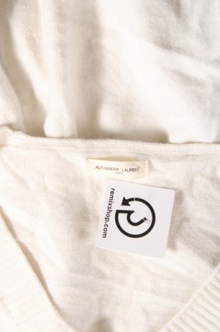 Дамски пуловер Alexandre Laurent, Размер M, Цвят Бял, Цена 7,25 лв.