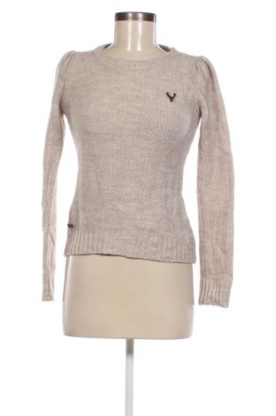 Дамски пуловер America Today, Размер S, Цвят Бежов, Цена 8,70 лв.
