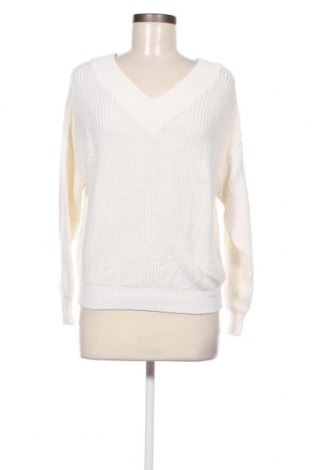 Дамски пуловер Amisu, Размер M, Цвят Бял, Цена 8,41 лв.