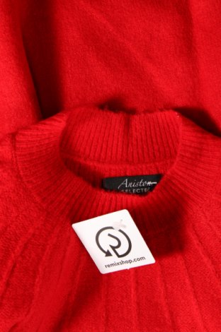 Дамски пуловер Aniston, Размер XS, Цвят Червен, Цена 15,64 лв.