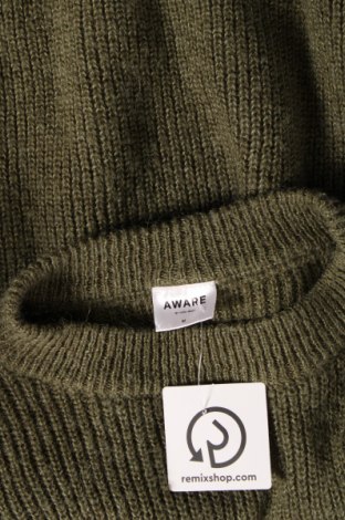 Дамски пуловер Aware by Vero Moda, Размер M, Цвят Зелен, Цена 6,20 лв.