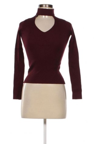 Дамски пуловер Bershka, Размер S, Цвят Червен, Цена 8,70 лв.