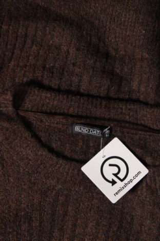 Дамски пуловер Blind Date, Размер M, Цвят Кафяв, Цена 7,54 лв.