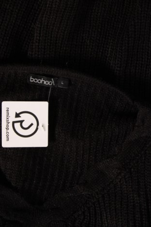 Γυναικείο πουλόβερ Boohoo, Μέγεθος L, Χρώμα Μαύρο, Τιμή 5,38 €