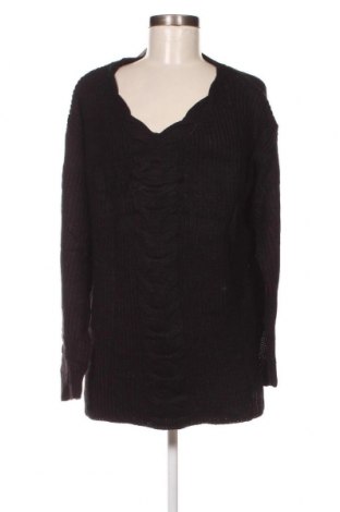 Γυναικείο πουλόβερ Boohoo, Μέγεθος L, Χρώμα Μαύρο, Τιμή 4,49 €