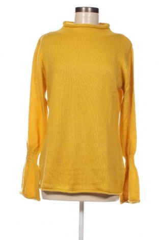 Дамски пуловер Boysen's, Размер M, Цвят Жълт, Цена 20,70 лв.
