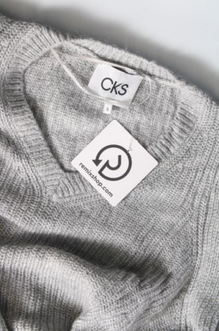 Γυναικείο πουλόβερ CKS, Μέγεθος S, Χρώμα Γκρί, Τιμή 6,26 €