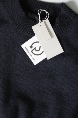Дамски пуловер COS, Размер S, Цвят Син, Цена 69,96 лв.