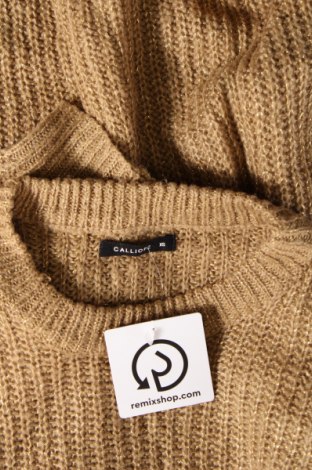 Дамски пуловер Calliope, Размер XS, Цвят Кафяв, Цена 13,05 лв.