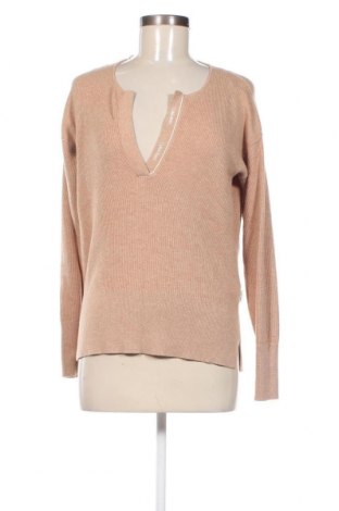 Дамски пуловер Calvin Klein, Размер S, Цвят Бежов, Цена 100,32 лв.