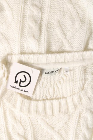 Дамски пуловер Canda, Размер XL, Цвят Бежов, Цена 13,92 лв.