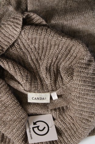Дамски пуловер Canda, Размер L, Цвят Кафяв, Цена 7,54 лв.
