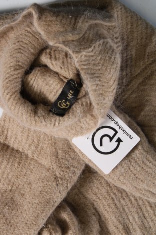 Дамски пуловер Cg, Размер M, Цвят Бежов, Цена 8,70 лв.