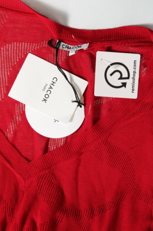 Дамски пуловер Chacok, Размер L, Цвят Червен, Цена 191,00 лв.