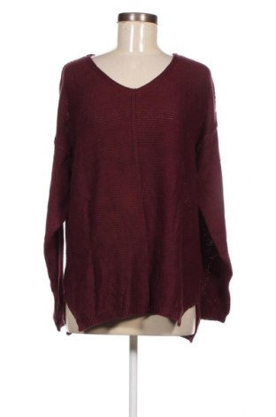 Дамски пуловер Charles Vogele, Размер L, Цвят Червен, Цена 8,41 лв.