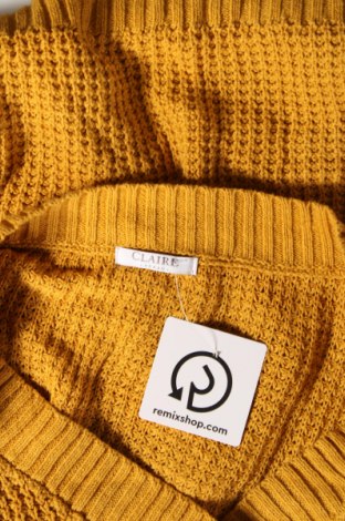 Γυναικείο πουλόβερ Claire, Μέγεθος XL, Χρώμα Κίτρινο, Τιμή 9,25 €