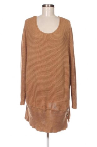 Дамски пуловер Collection L, Размер 4XL, Цвят Бежов, Цена 8,70 лв.