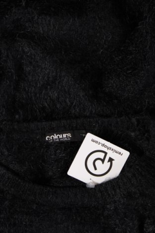 Γυναικείο πουλόβερ Colours, Μέγεθος M, Χρώμα Μαύρο, Τιμή 8,07 €