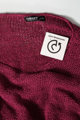 Дамски пуловер Colours Of The World, Размер L, Цвят Розов, Цена 29,00 лв.