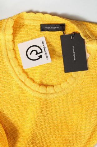 Дамски пуловер Cop.copine, Размер S, Цвят Жълт, Цена 19,80 лв.