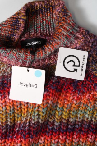 Γυναικείο πουλόβερ Desigual, Μέγεθος L, Χρώμα Πολύχρωμο, Τιμή 68,04 €