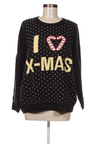 Дамски пуловер Esmara, Размер XL, Цвят Черен, Цена 13,92 лв.