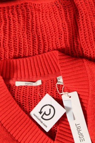 Дамски пуловер Esprit, Размер S, Цвят Червен, Цена 20,01 лв.