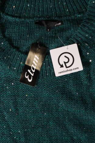 Γυναικείο πουλόβερ Etam, Μέγεθος M, Χρώμα Πράσινο, Τιμή 9,42 €