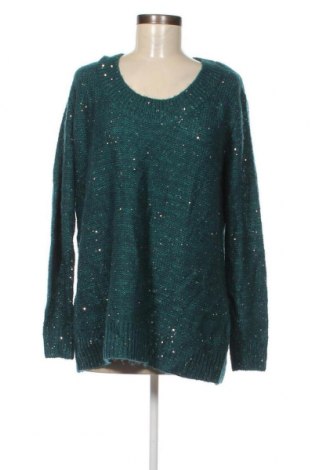 Дамски пуловер Etam, Размер M, Цвят Зелен, Цена 26,10 лв.