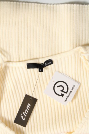Γυναικείο πουλόβερ Etam, Μέγεθος L, Χρώμα Εκρού, Τιμή 7,18 €
